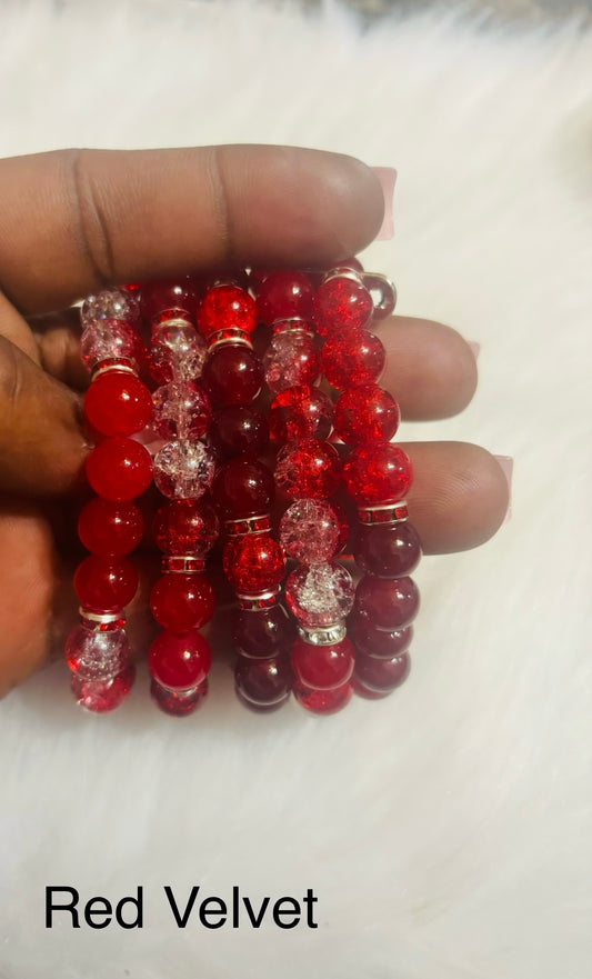 Red Velvet (5pc) Bracelet