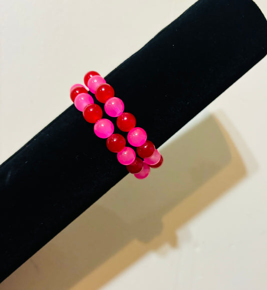 Strawberry Pink Bracelet